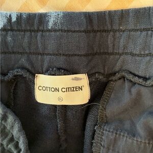 COTTON CITIZEN Milan navy Pants XL a DEAL.